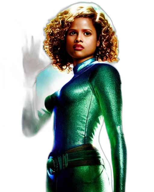 comic book art, concept art, photorealistic, green transparent PNG cut-out