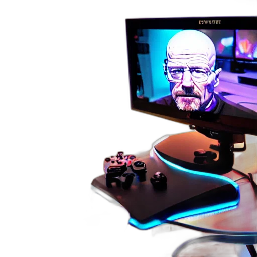 3d render, cyberpunk, concept art, photorealistic, dslr, photo, walter, white transparent PNG cut-out
