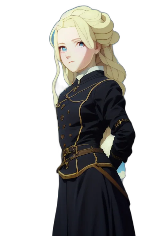 staff, crown, dress, jacket transparent PNG cut-out