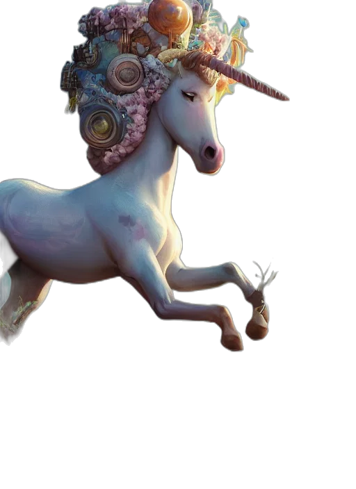 hat, animal, creature, staff, concept art, fantasy art, photorealistic, 3d render transparent PNG cut-out