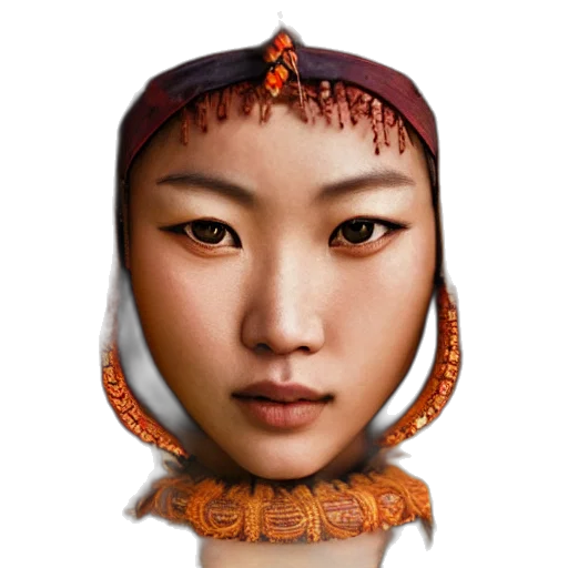 face, mask, jewelry, crown transparent PNG cut-out