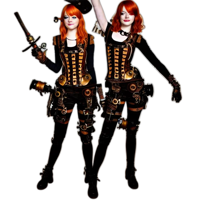 concept art, fantasy art, comic book art, cartoon transparent PNG cut-out