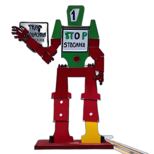 robot, weapon, concept art, 3d render transparent PNG cut-out
