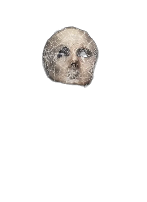 mask, face, crown, staff transparent PNG cut-out