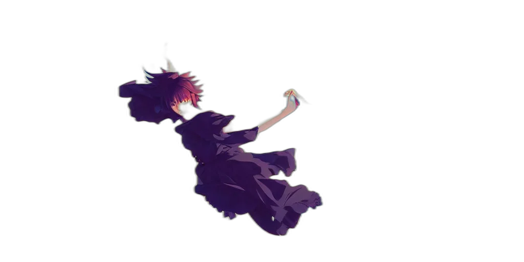 weapon, staff, dress, creature transparent PNG cut-out