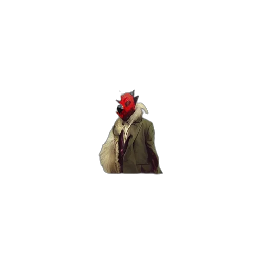 mask, jacket, hat, face transparent PNG cut-out