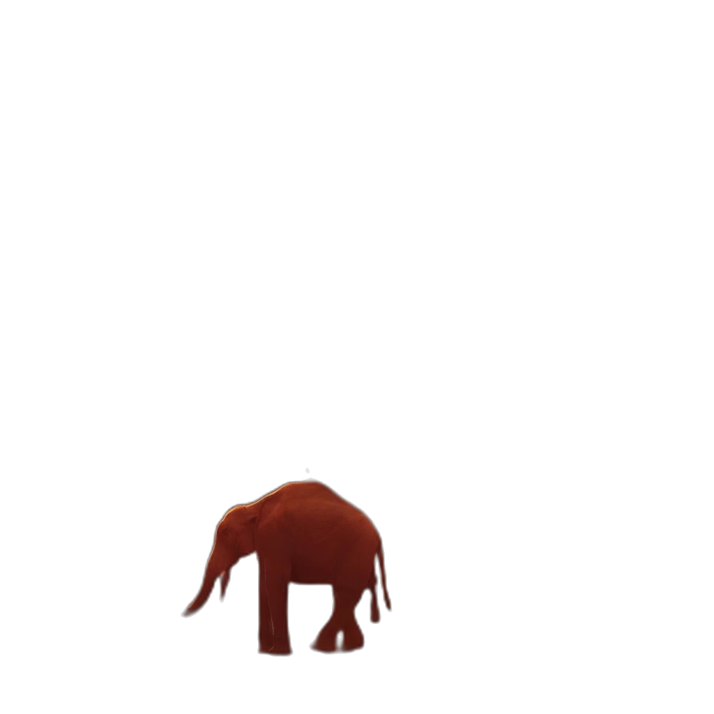 animal, creature, hat, staff transparent PNG cut-out