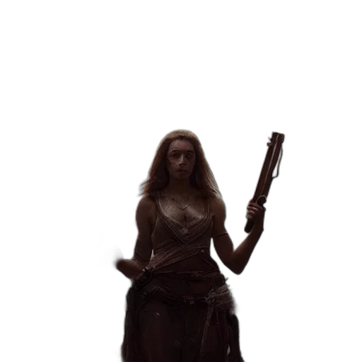 staff, weapon, dress, sword, concept art, 3d render, fantasy art, pixel art transparent PNG cut-out