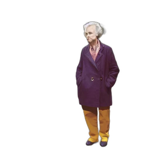 jacket, staff, dress, face transparent PNG cut-out