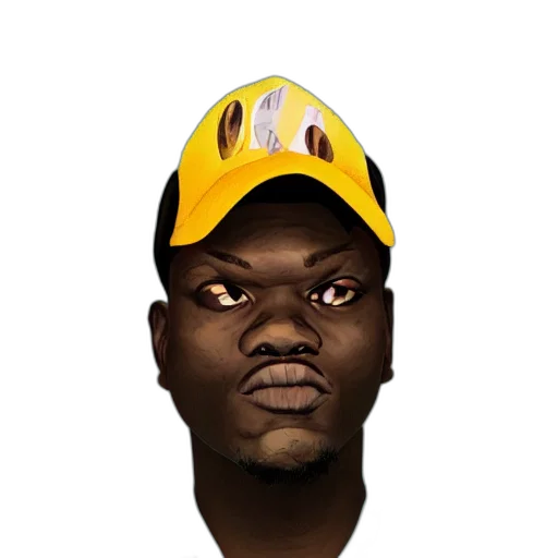 face, staff, hat, mask transparent PNG cut-out