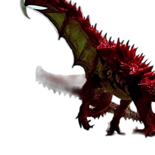 dragon, creature, weapon, animal, 3d render, concept art, fantasy art, photorealistic transparent PNG cut-out