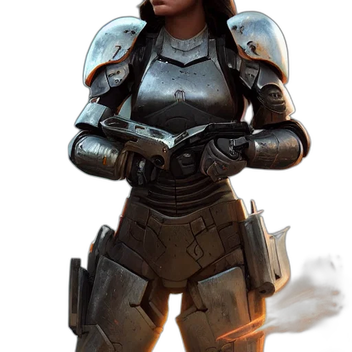 robot, weapon, staff, concept art transparent PNG cut-out