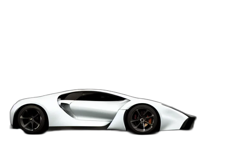 car, 3d render, concept art, photorealistic transparent PNG cut-out