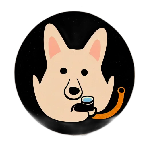 staff, animal, cartoon, pixel art, concept art, anime, simple, logo transparent PNG cut-out