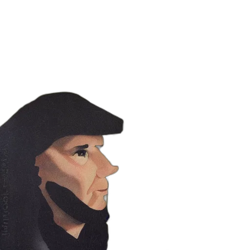 face, mask, hat, jacket transparent PNG cut-out