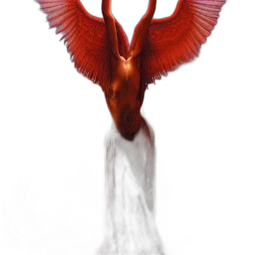 dragon, staff, creature, animal transparent PNG cut-out