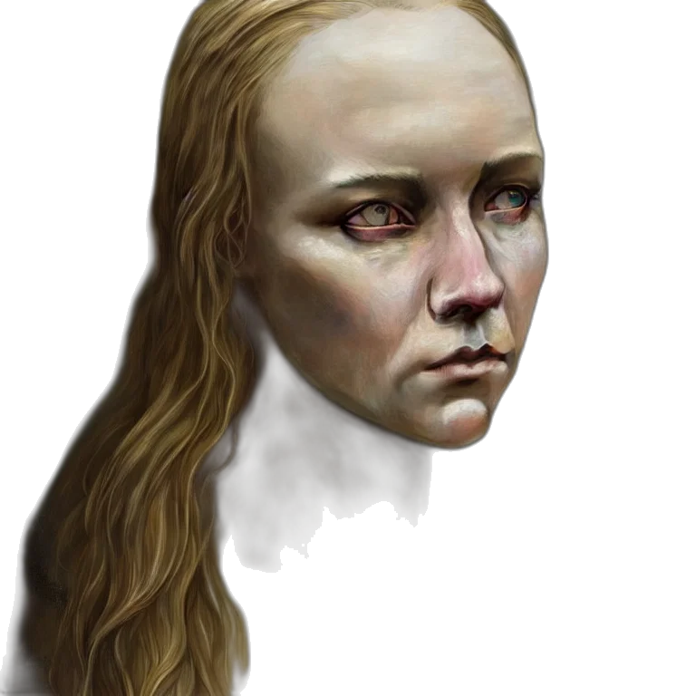 face, mask, staff, photorealistic, concept art, fantasy art, oil painting, epic transparent PNG cut-out