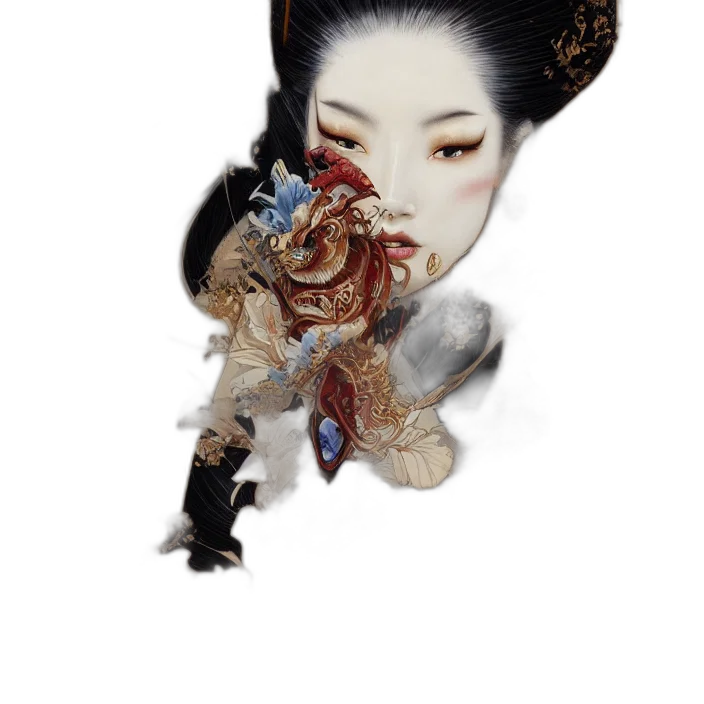 staff, mask, weapon, face transparent PNG cut-out