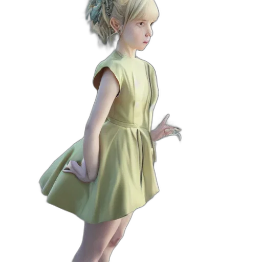 dress, staff, creature, concept art transparent PNG cut-out