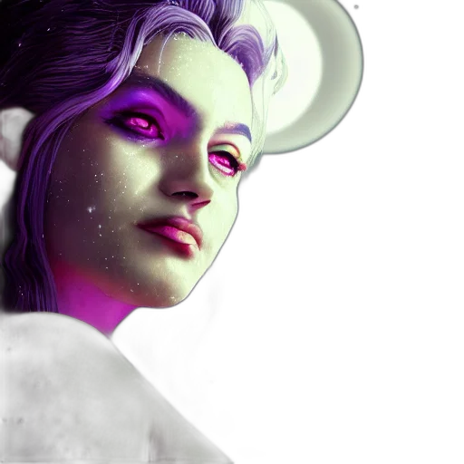 face, concept art, fantasy art, photorealistic transparent PNG cut-out