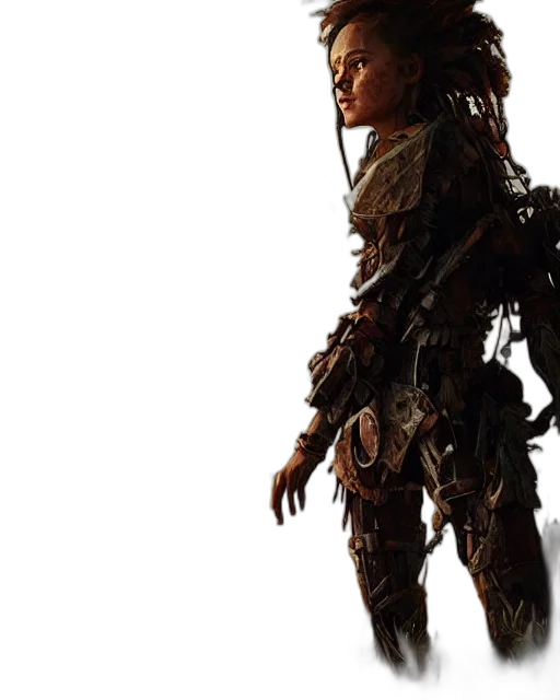 robot, weapon, creature, staff, concept art, 3d render, cyberpunk, fantasy art transparent PNG cut-out