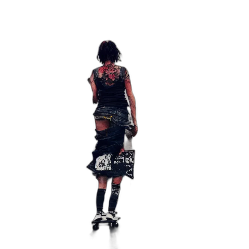 jacket, weapon, pixel art, concept art transparent PNG cut-out