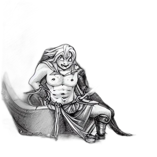 sword, crown, dragon, creature transparent PNG cut-out
