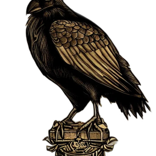 staff, crown, animal, jewelry transparent PNG cut-out