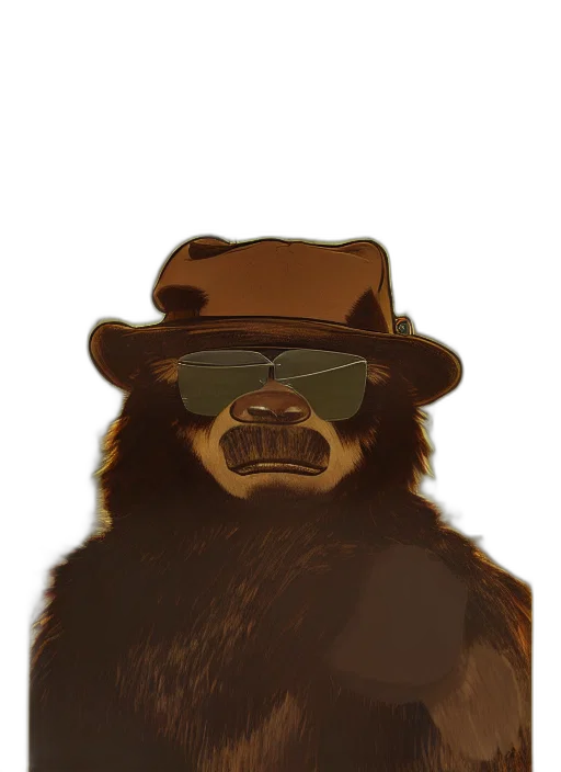 hat, animal, face, creature transparent PNG cut-out