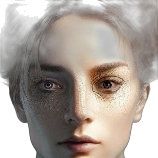 face, robot, mask, creature transparent PNG cut-out