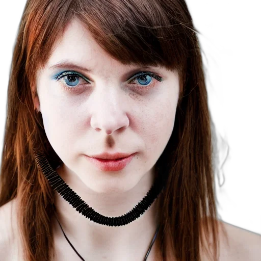 face, jewelry, staff, hair transparent PNG cut-out