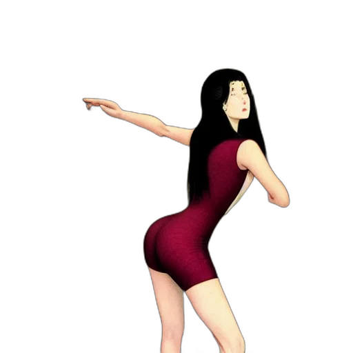 dress, cartoon, pixel art, concept art transparent PNG cut-out