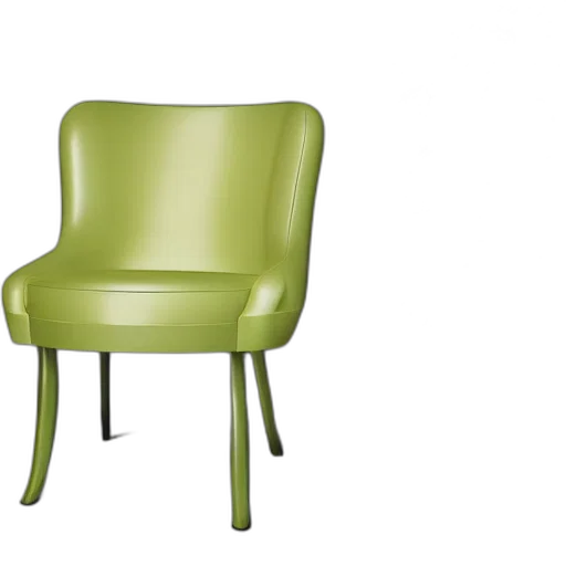 furniture, crown, 3d render, photorealistic, concept art, green, earth tones, neon transparent PNG cut-out