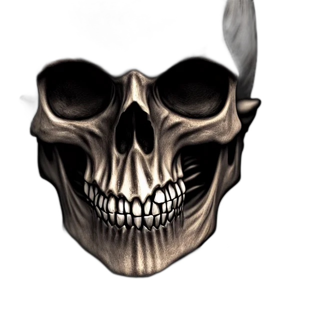 mask, face, crown, weapon, concept art, photorealistic, 3d render, fantasy art transparent PNG cut-out