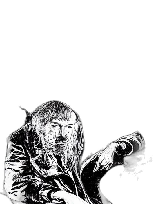 weapon, hair, comic book art, concept art, pencil sketch, fantasy art, outer space, highly transparent PNG cut-out