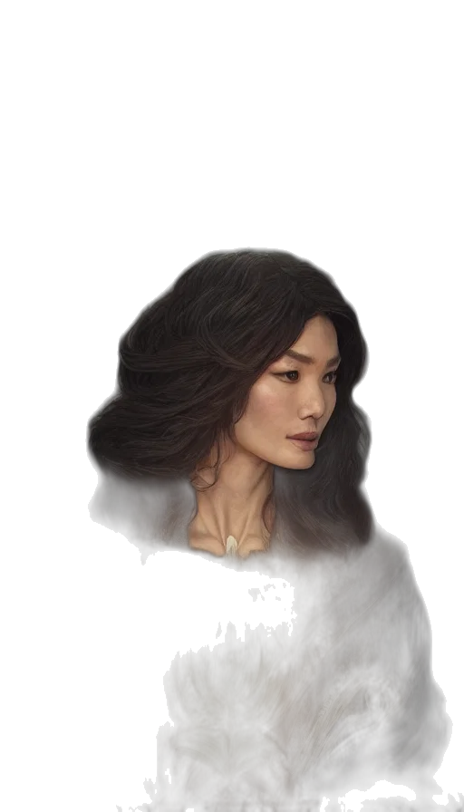 face, crown, hair, jewelry transparent PNG cut-out