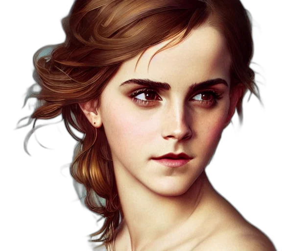 face, crown, dress, photorealistic transparent PNG cut-out