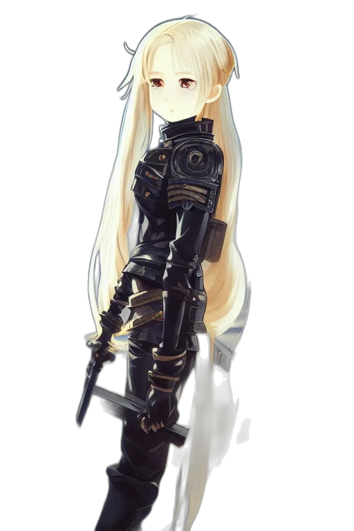 weapon, sword, staff, robot transparent PNG cut-out