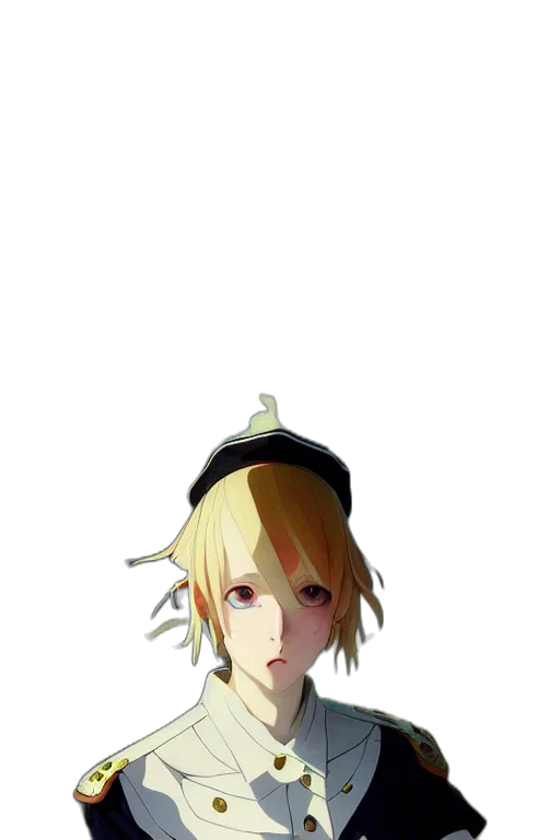 hat, crown, staff, face transparent PNG cut-out