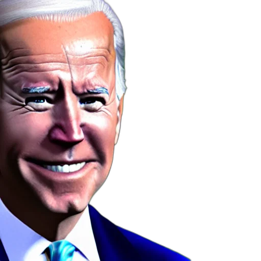 face, creature, robot, 3d render, photorealistic, vaporwave, cartoon, joe transparent PNG cut-out