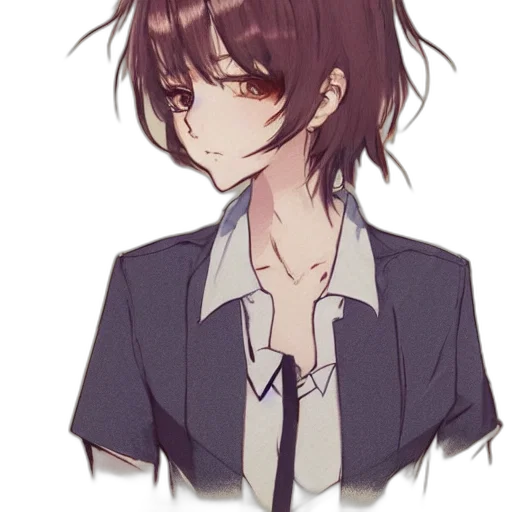 staff, face, mask, hair transparent PNG cut-out