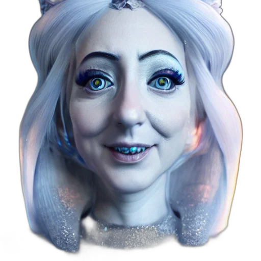 face, robot, mask, crown transparent PNG cut-out