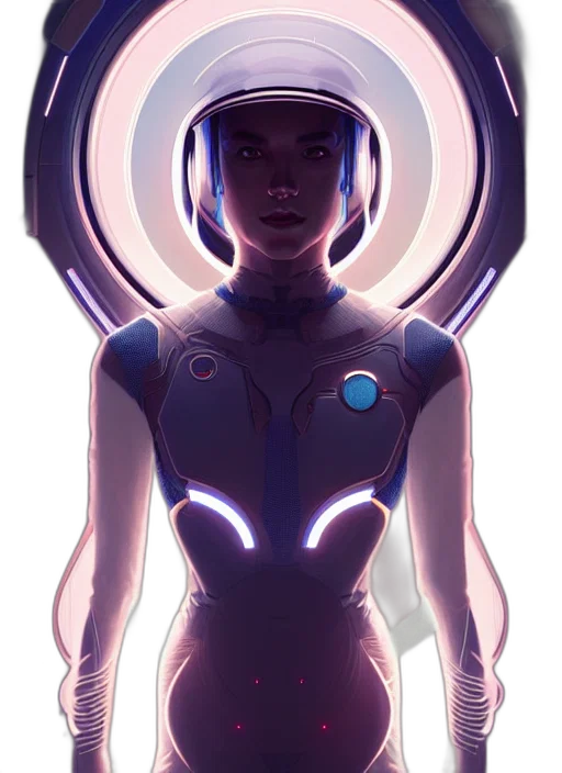 robot, dress, face, jewelry transparent PNG cut-out
