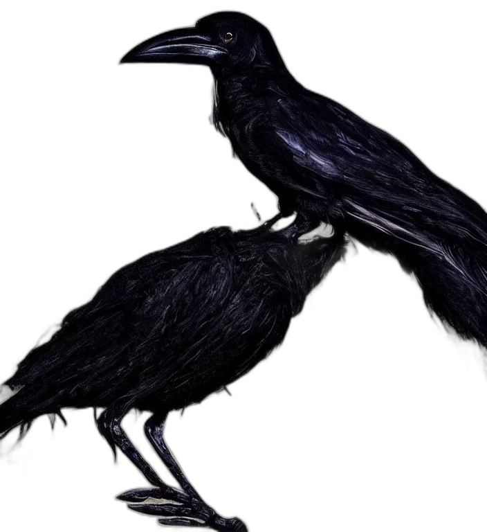 animal, creature, hair, photorealistic, concept art, 3d render, fantasy art, dark transparent PNG cut-out