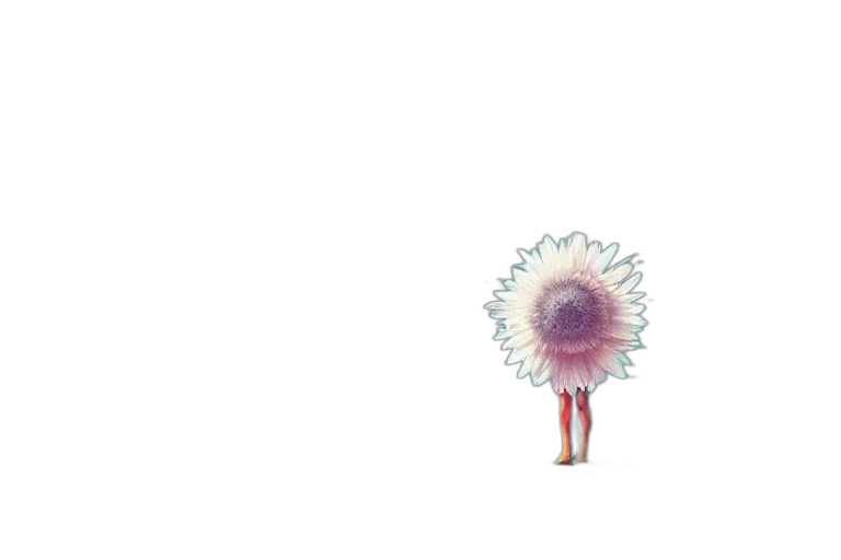 flower, umbrella, hair, staff, 3d render, watercolor, concept art, pixel art transparent PNG cut-out