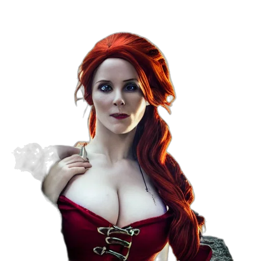 dress, fantasy art, concept art, 3d render transparent PNG cut-out