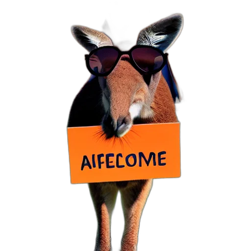 animal, staff, creature, portrait transparent PNG cut-out