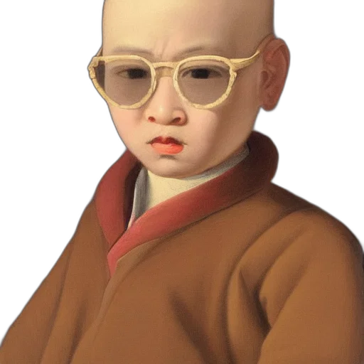face, jacket, mask, staff transparent PNG cut-out