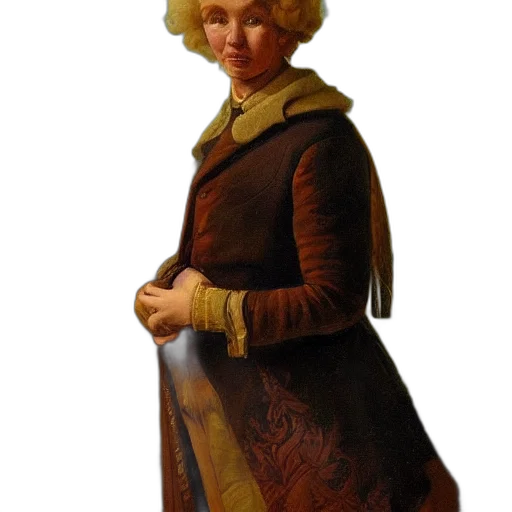 dress, staff, jacket, face transparent PNG cut-out