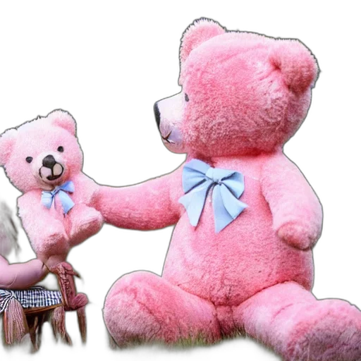 photorealistic, 3d render, concept art, pink transparent PNG cut-out
